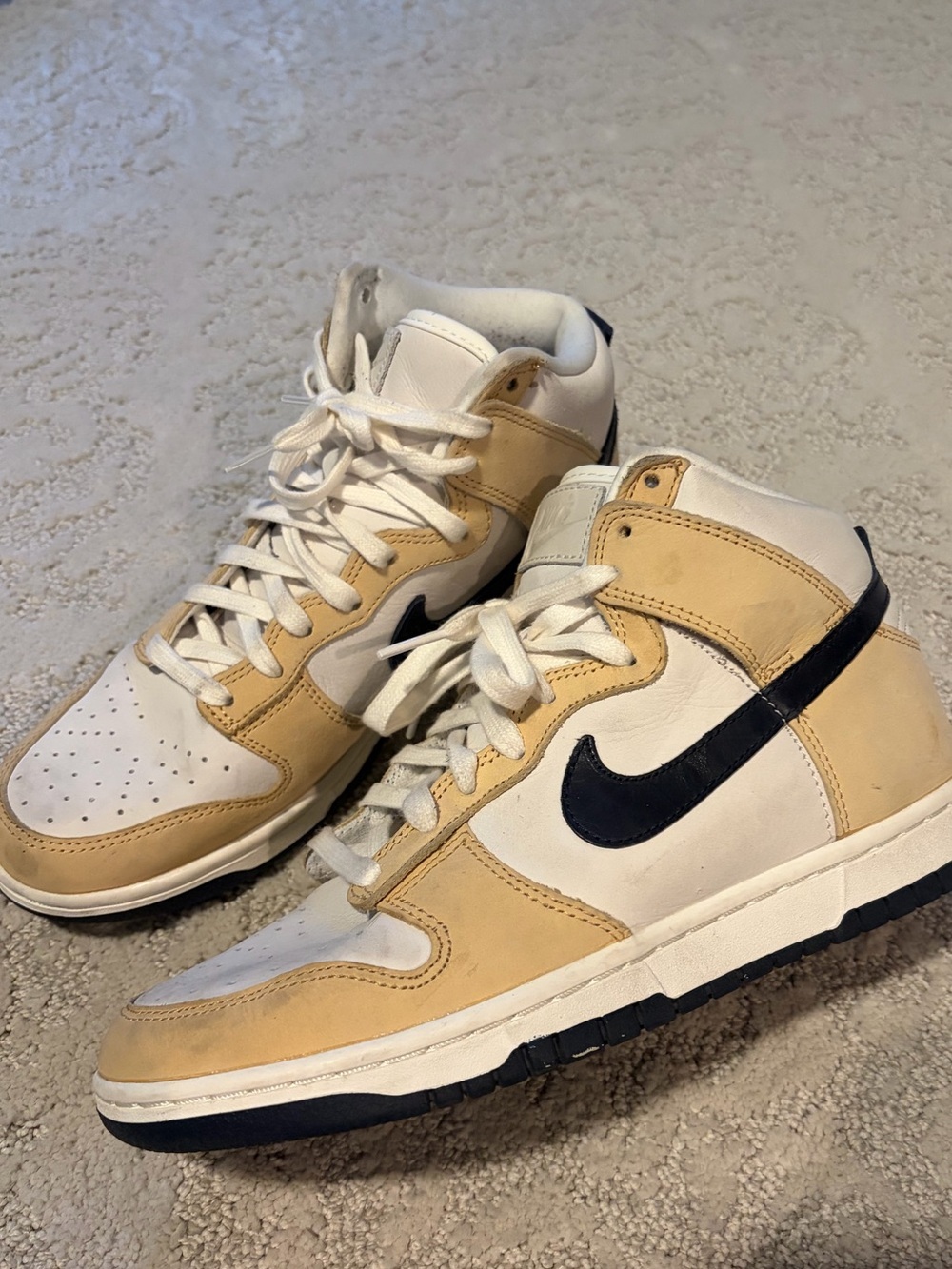 Women's Nike Dunk High PRM MF Sail/Obsidian-Sesame